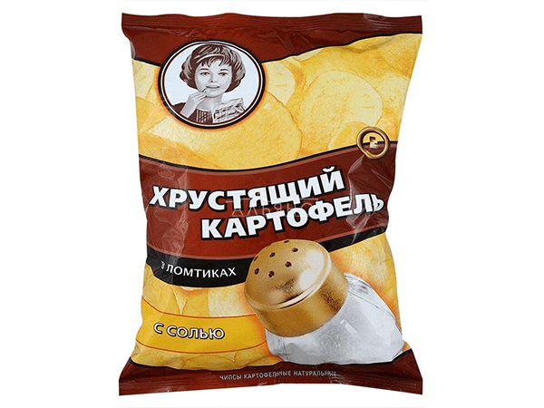 Картофельные чипсы "Девочка" 160 гр. в Орехово-Зуевое