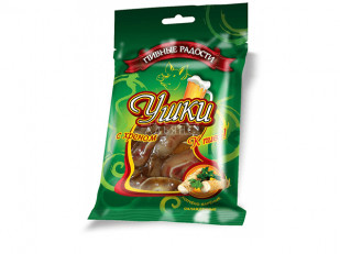 Колбаски МИНИ классические с/к (100 гр): Уши свиные с хреном 