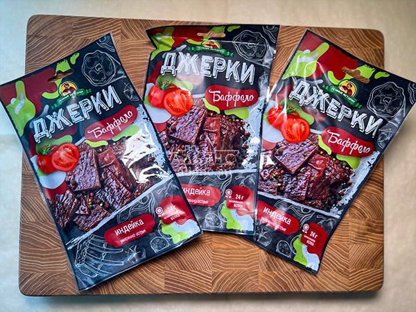 Джерки из индейки "Баффало" 45 гр. в Орехово-Зуевое