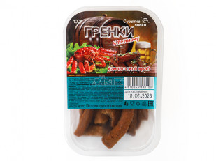 Чипсы: Сурские гренки Камчатский краб (100 гр)