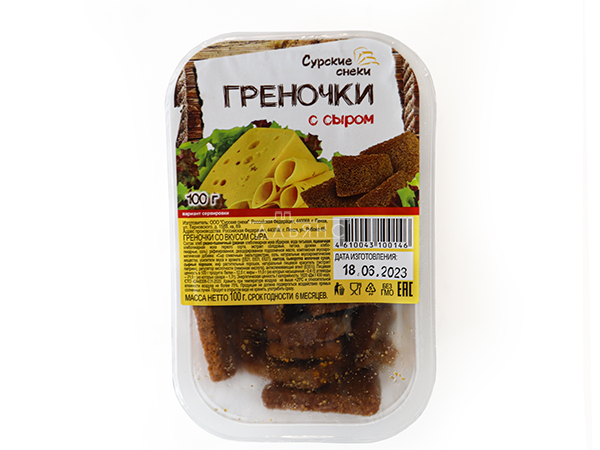 Сурские гренки со вкусом Сыра (100 гр) в Орехово-Зуевое