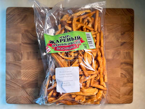 Жареный сыр "ВКУСНЯШКА" (Оливковый) 500гр. в Орехово-Зуевое
