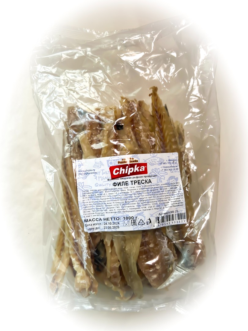 Треска филе (Chipka) 1кг в Орехово-Зуевое
