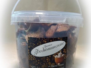 Мясо (АЛЬЯНС) вяленое свинина с халапеньо (500гр): Гренки 