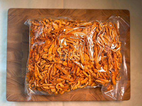 Нитка ЖАРЕНАЯ "Тайский перец" Oktobersnack 1 кг (сырный продукт) в Орехово-Зуевое