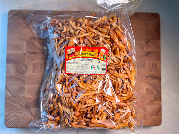 Нитка ЖАРЕНАЯ "Тайский перец" Oktobersnack 1 кг (сырный продукт) в Орехово-Зуевое