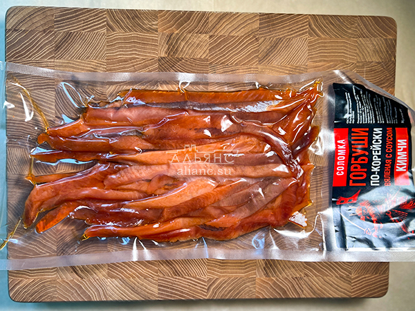 Горбуша соломка по-корейски в Орехово-Зуевое